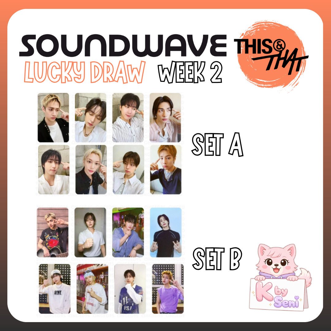 Stray Kids Mini Album - 'THIS & THAT' - SOUNDWAVE LUCKY DRAW WEEK 2 (POBS ONLY)