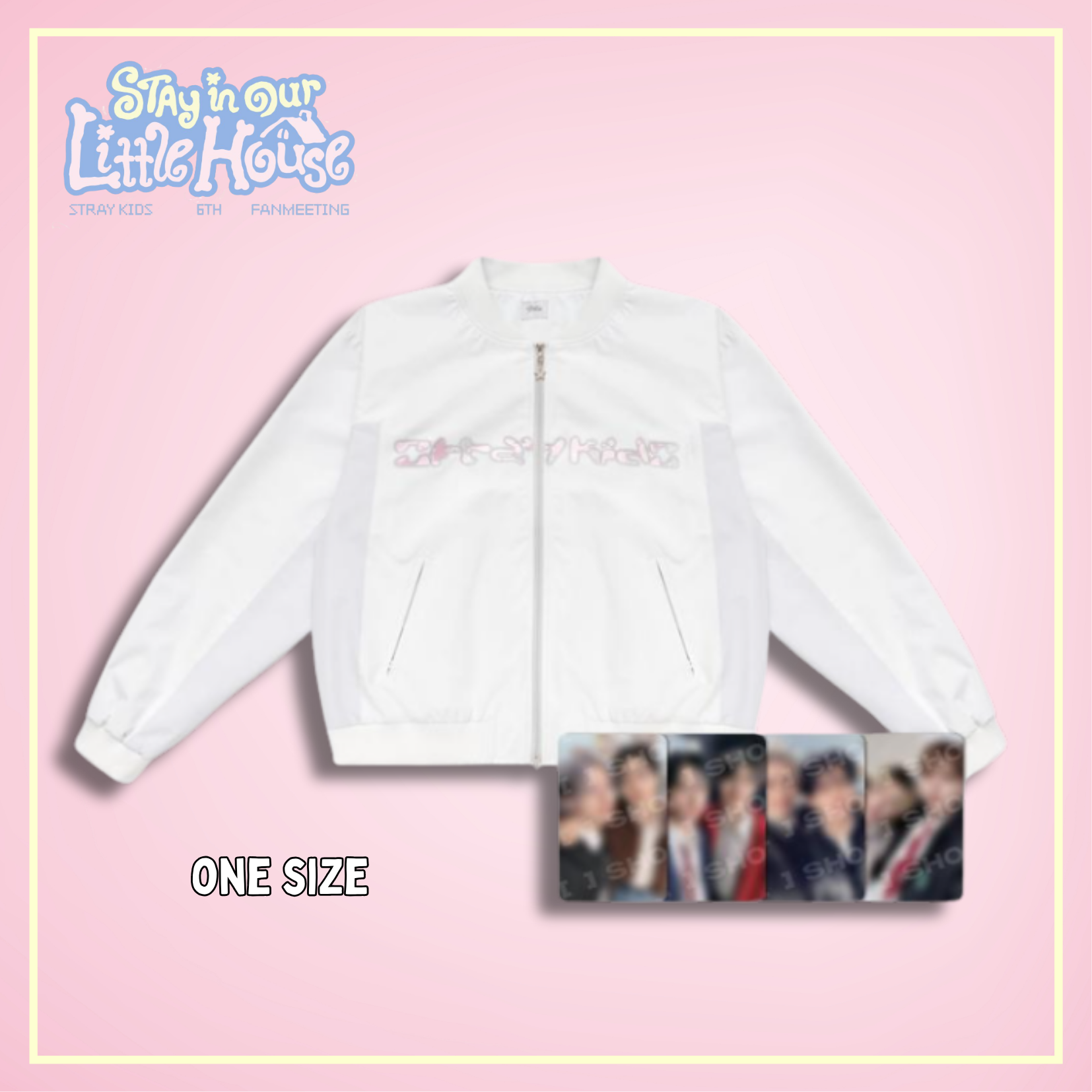 PRE-ORDER] BOMBER JACKET - Stray Kids 6TH FANMEETING - 'STAY in