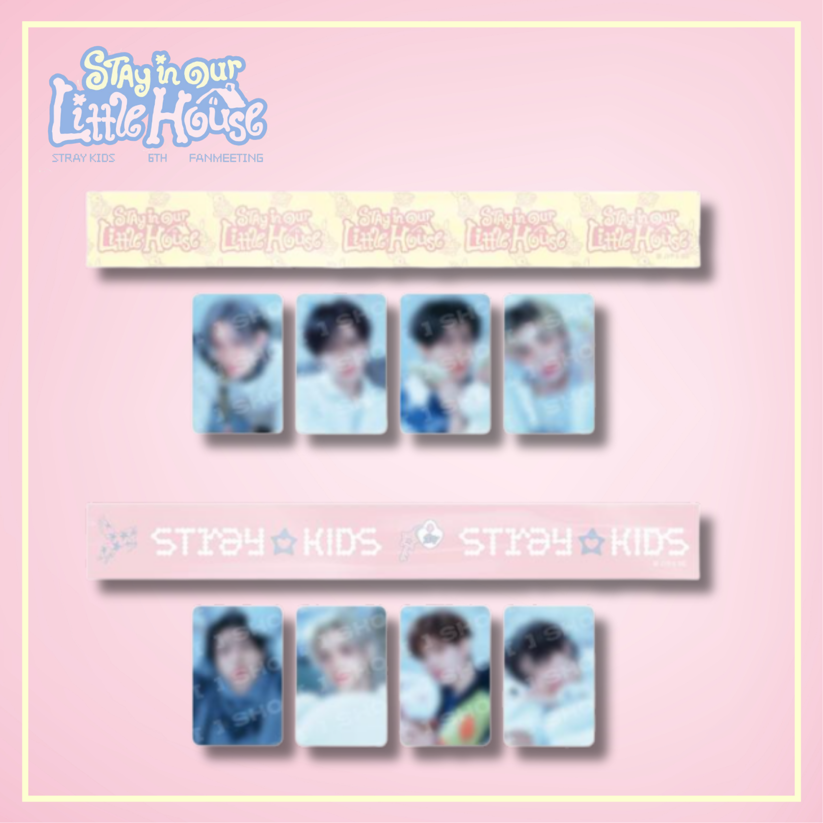 PRE-ORDER] BOX TAPE SET - Stray Kids 6TH FANMEETING - 'STAY in Our