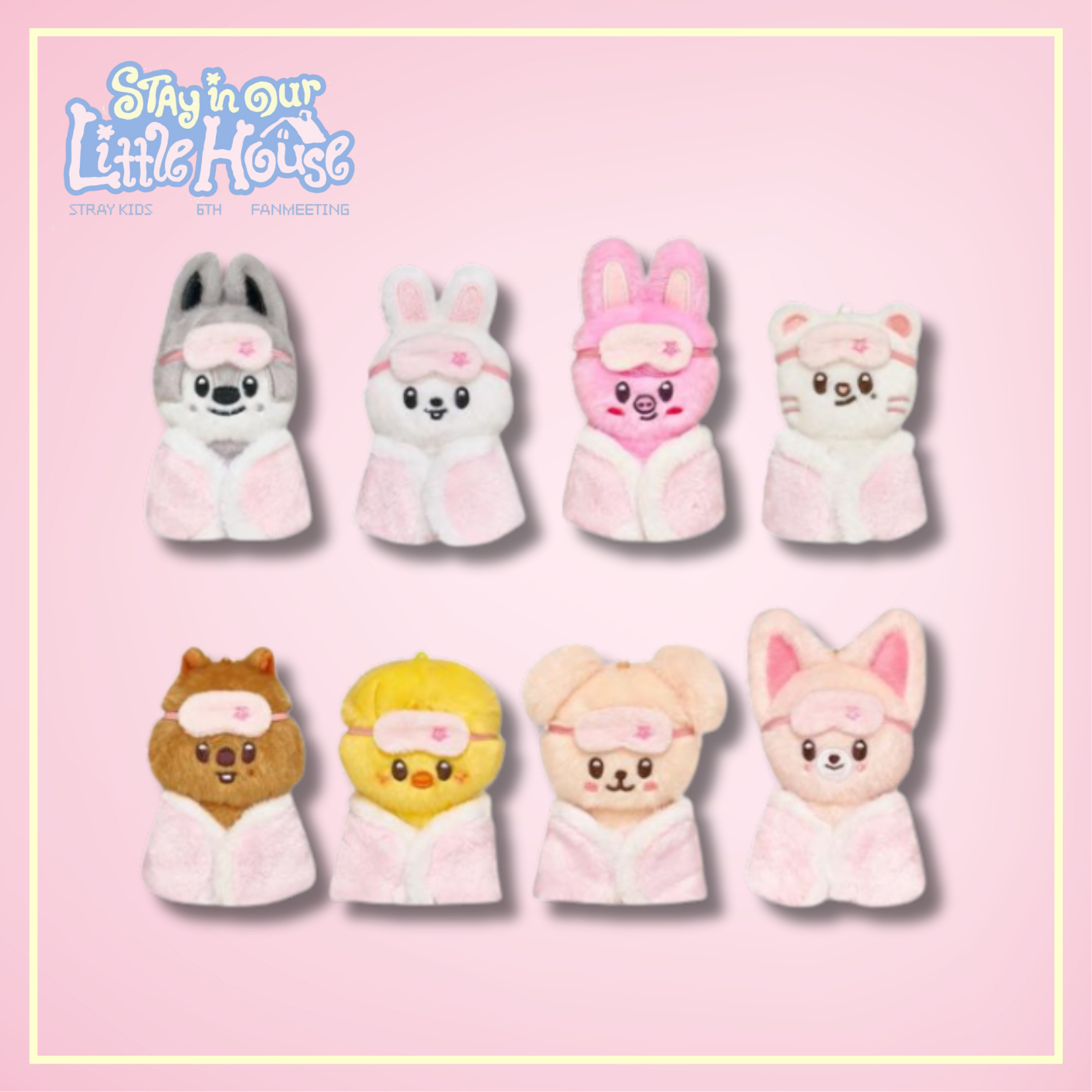 PRE-ORDER] SKZOO PLUSH 10CM - Stray Kids 6TH FANMEETING - 'STAY in