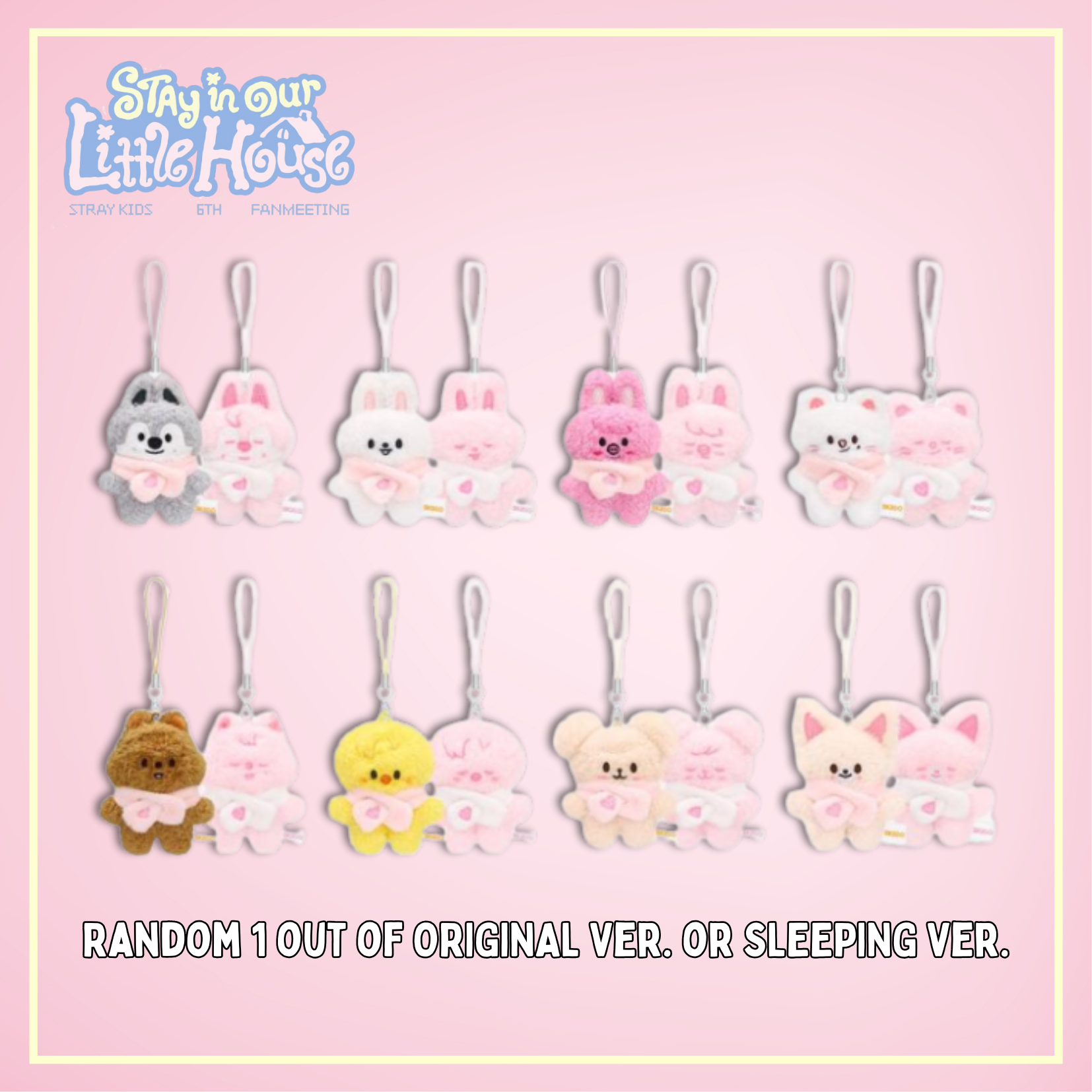 RESTOCK] SKZOO SECRET PLUSH MICRO - Stray Kids 6TH FANMEETING