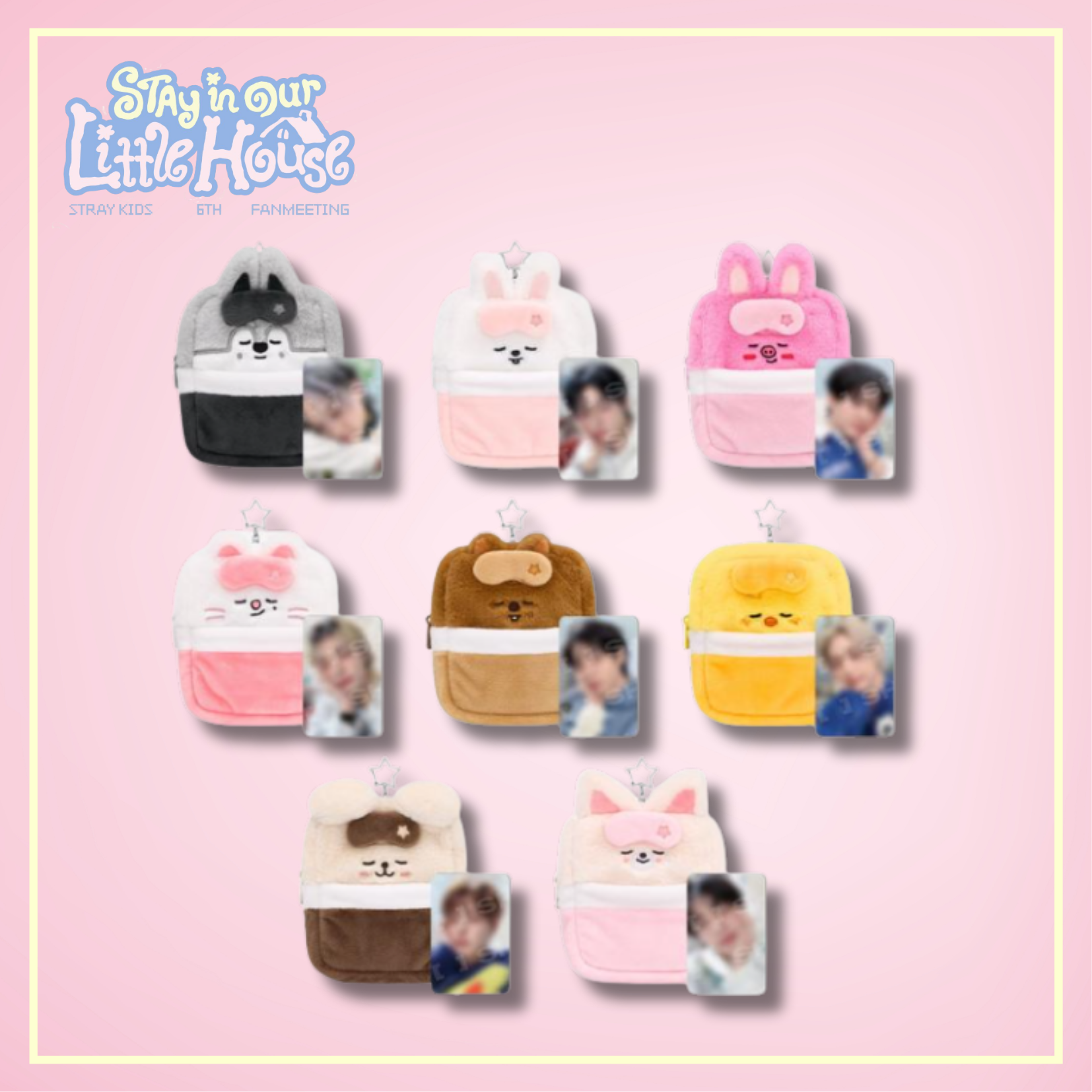 PRE-ORDER] SKZOO PLUSH COLLECT CASE - Stray Kids 6TH FANMEETING