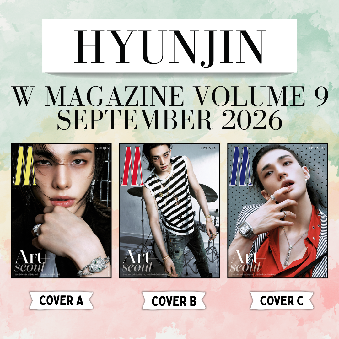 Hyunjin - W KOREA MAN MAGAZINE VOLUME 9 - September Issue 2026 (CHOOSE VER.)