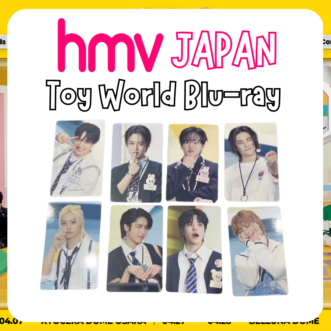 Stray Kids Toy World Blu-ray HMV JAPAN (POBS ONLY) – Kbyseni