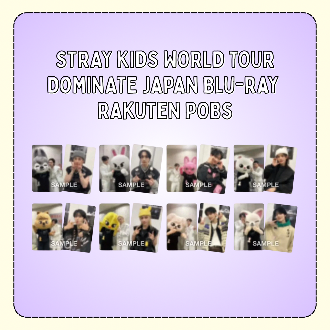 PRE-ORDER] STRAY KIDS - WORLD TOUR DominATE Japan Blu-ray
