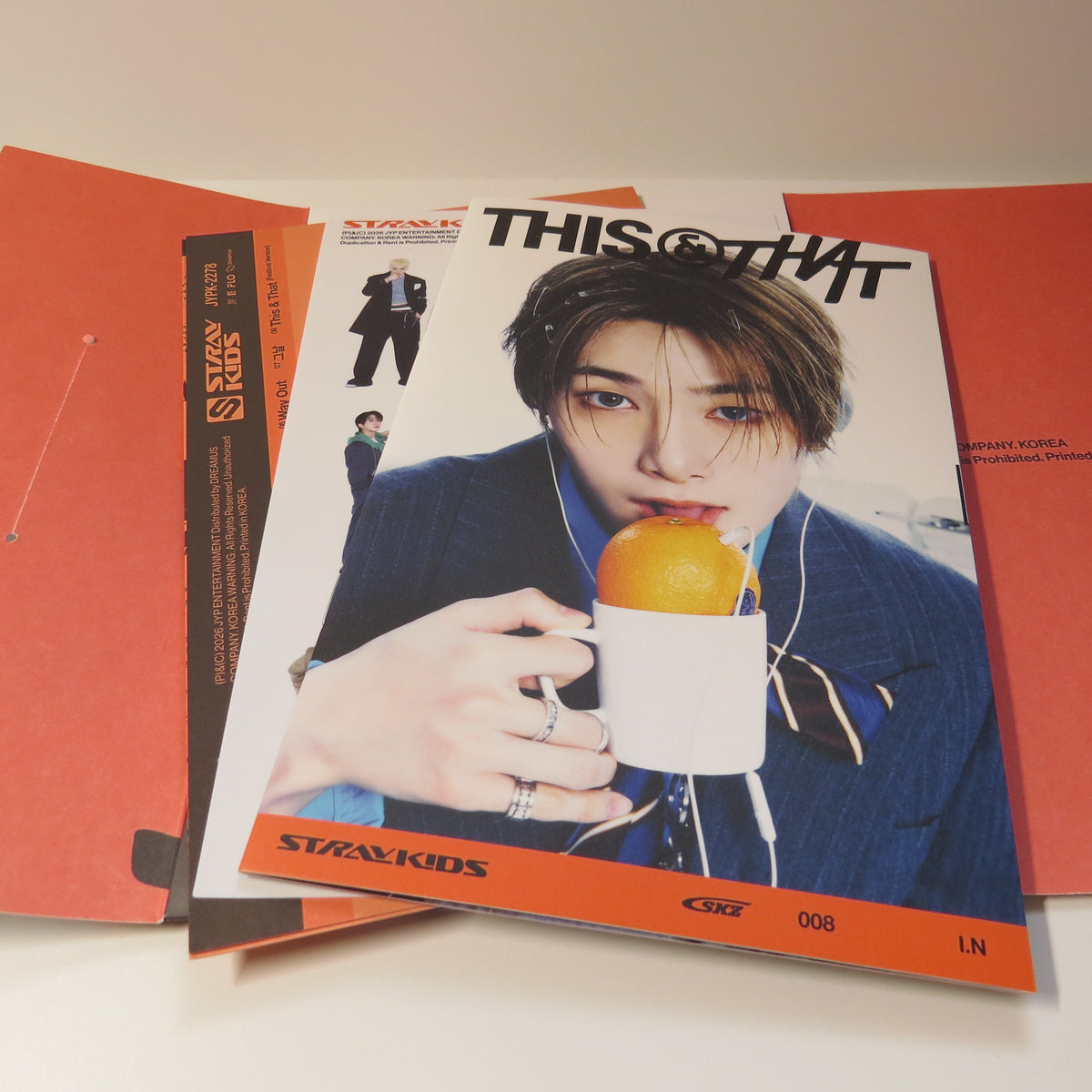 (Restock) Stray Kids - I.N This & That Album '& Ver' (No photocards)