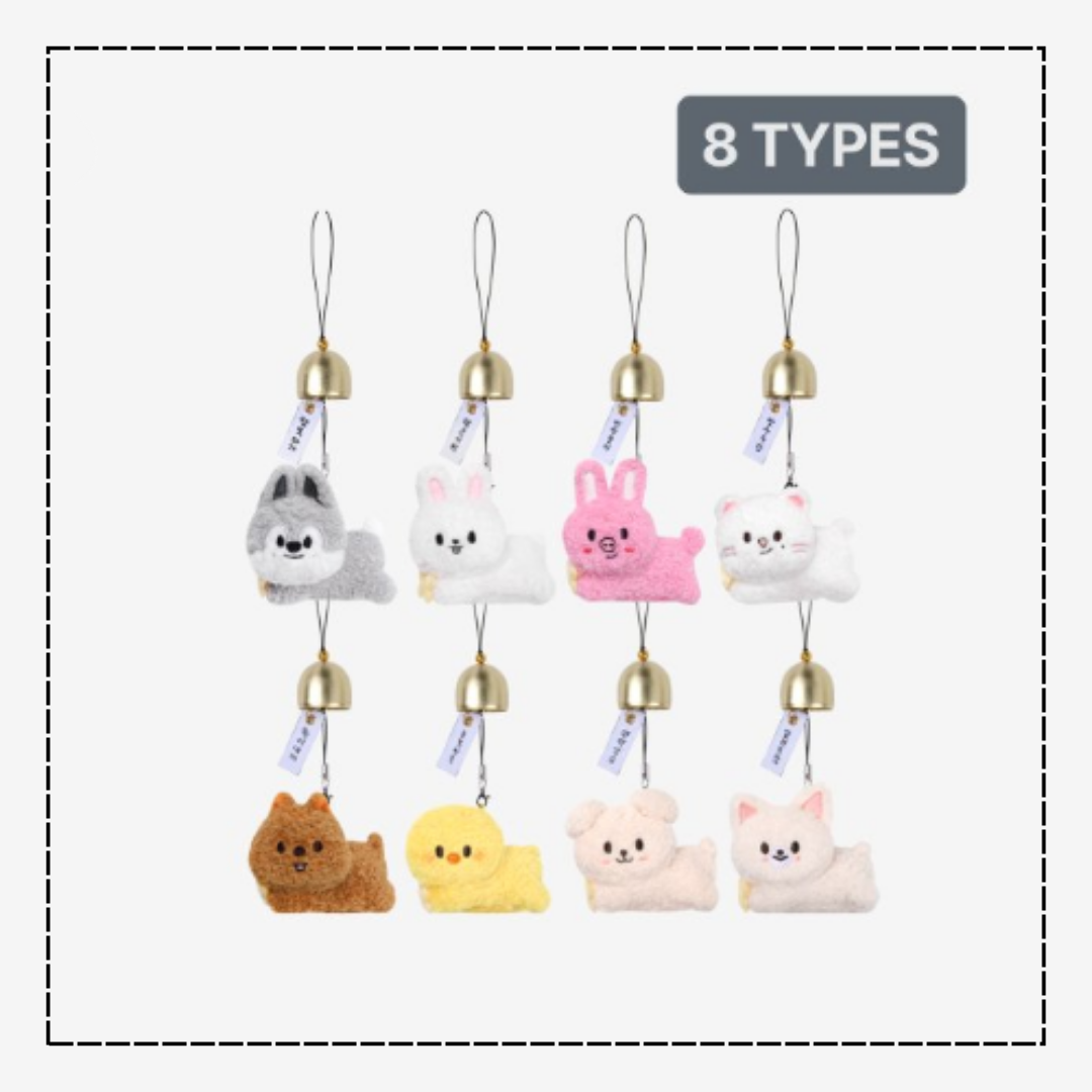 PRE-ORDER] Stray Kids - Skzoo Plush Door Bell Keyring - World Tour