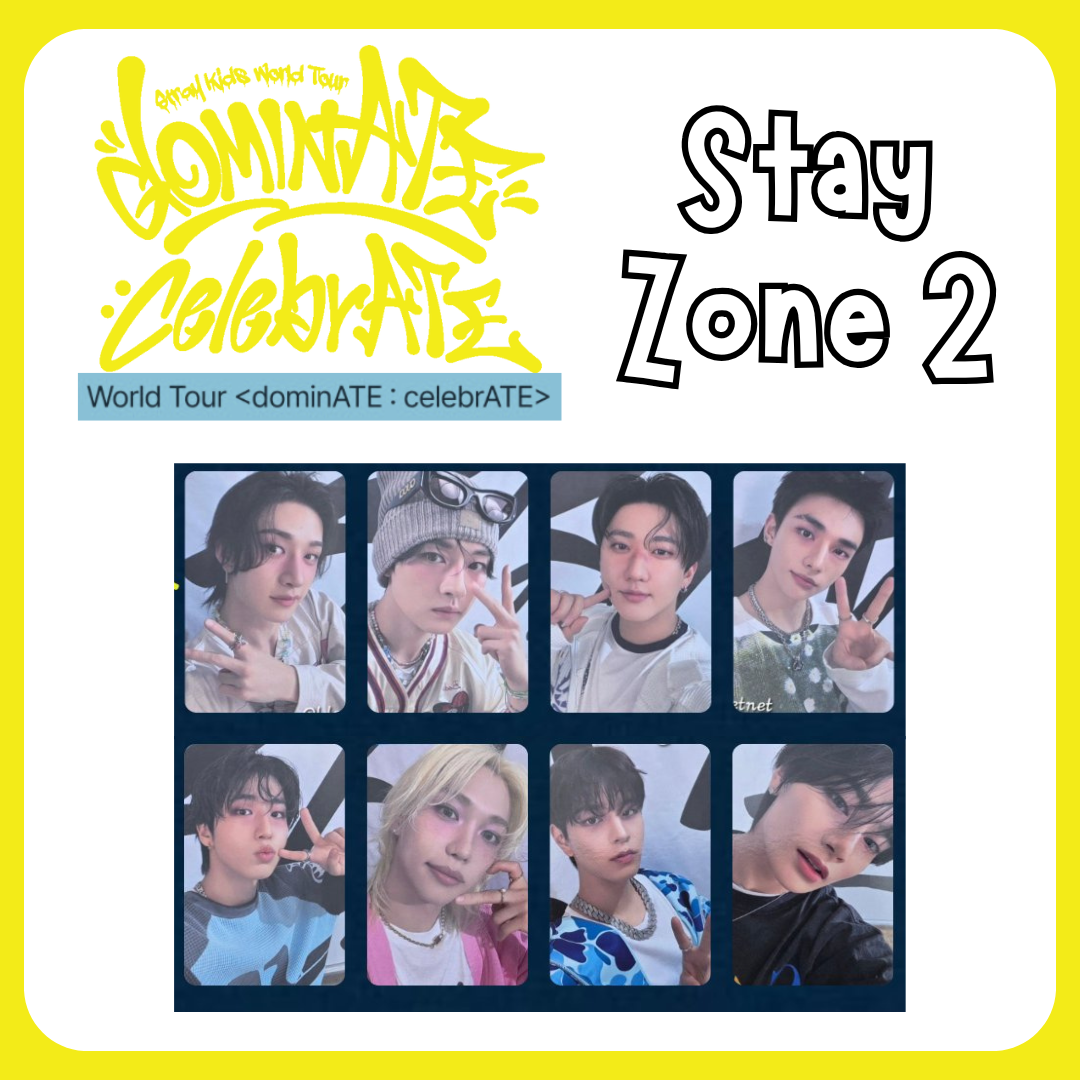 Stray Kids - STAY ZONE 2 POB ONLY [World Tour DominATE : celebrATE