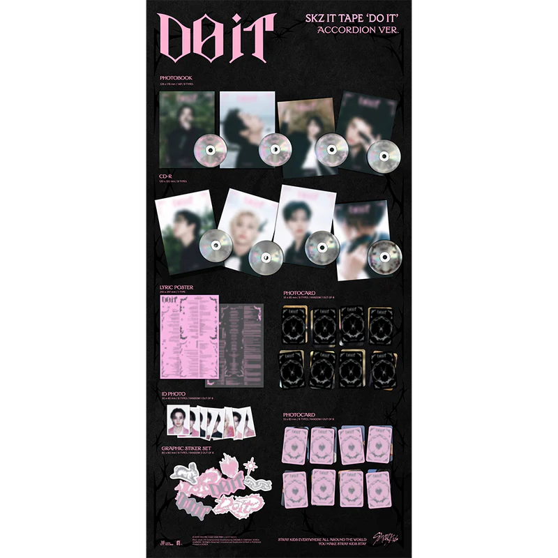 Stray Kids - IT TAPE "DO IT" - ACCORDION VER. (Member Choice)
