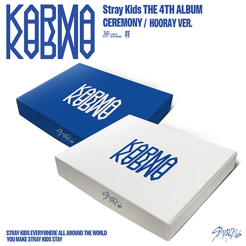 Stray Kids 4th album - 'KARMA' - Ceremony/ Hooray Ver. – Kbyseni