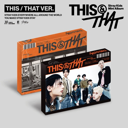Stray Kids Mini Album - 'THIS & THAT' - THIS VER. / THAT VER. (Ver. Choice)