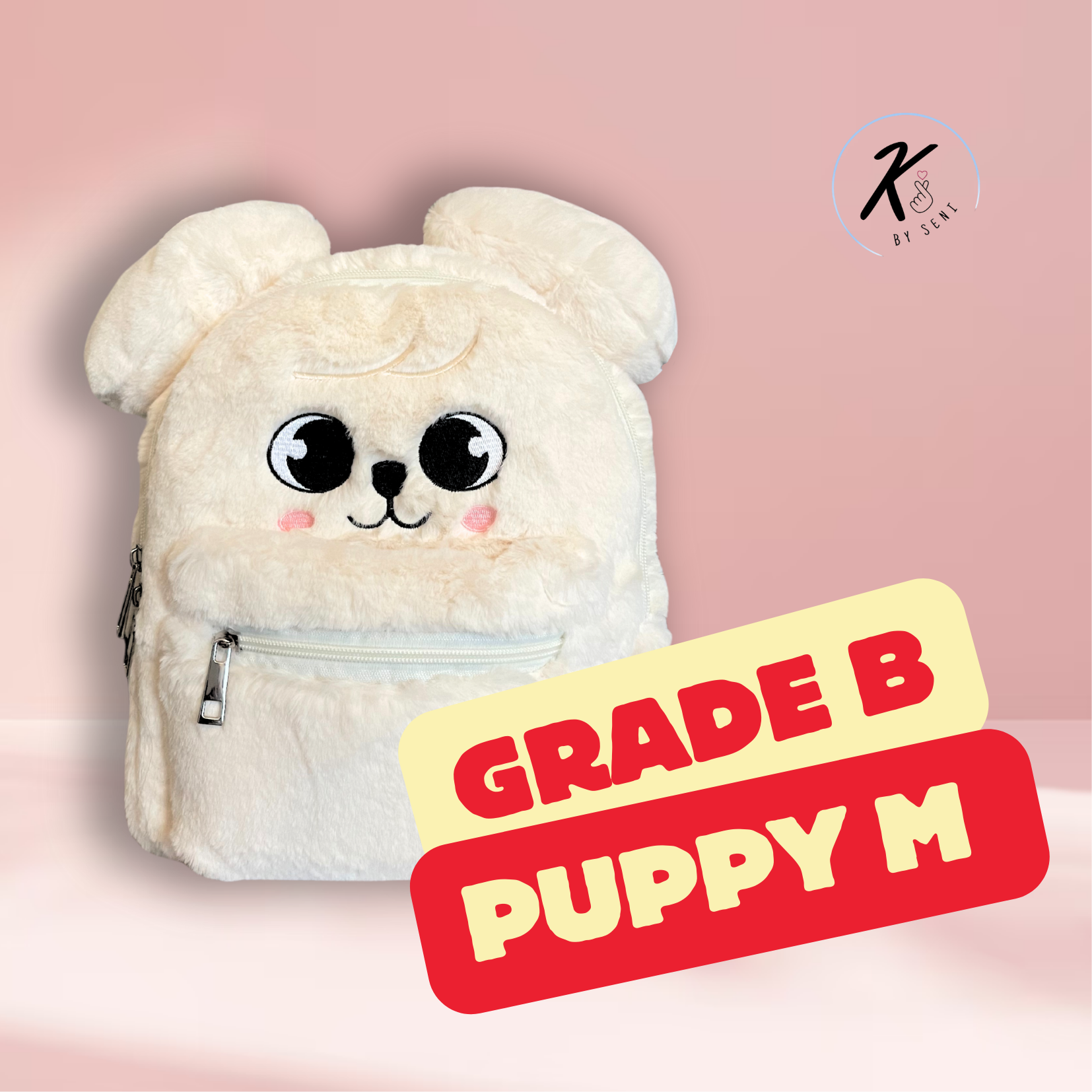 み*様 SKZOO PLUSH BACKPACK PuppyM トレカなし GRADE B] PuppyM Skzoo-inspired Backpack – Kbyseni