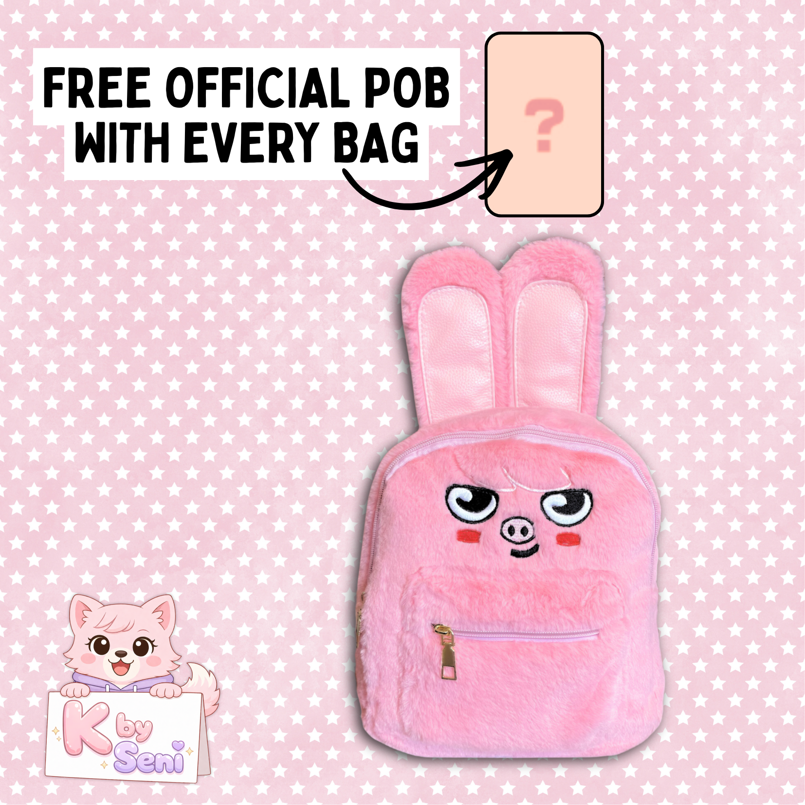 Skzoo Backpacks Dwaekki [KBYSENI BRAND/Fan-Made] - Free POB Event