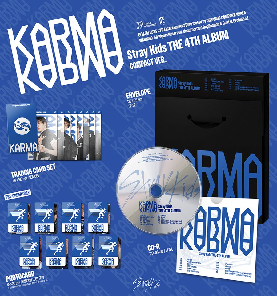 Stray Kids 4th album - 'KARMA' - Compact Ver.