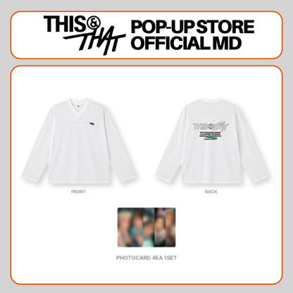 [PRE-ORDER] Stray Kids - Mesh Long Sleeve - 'This & That' POP-UP STORE Official MD
