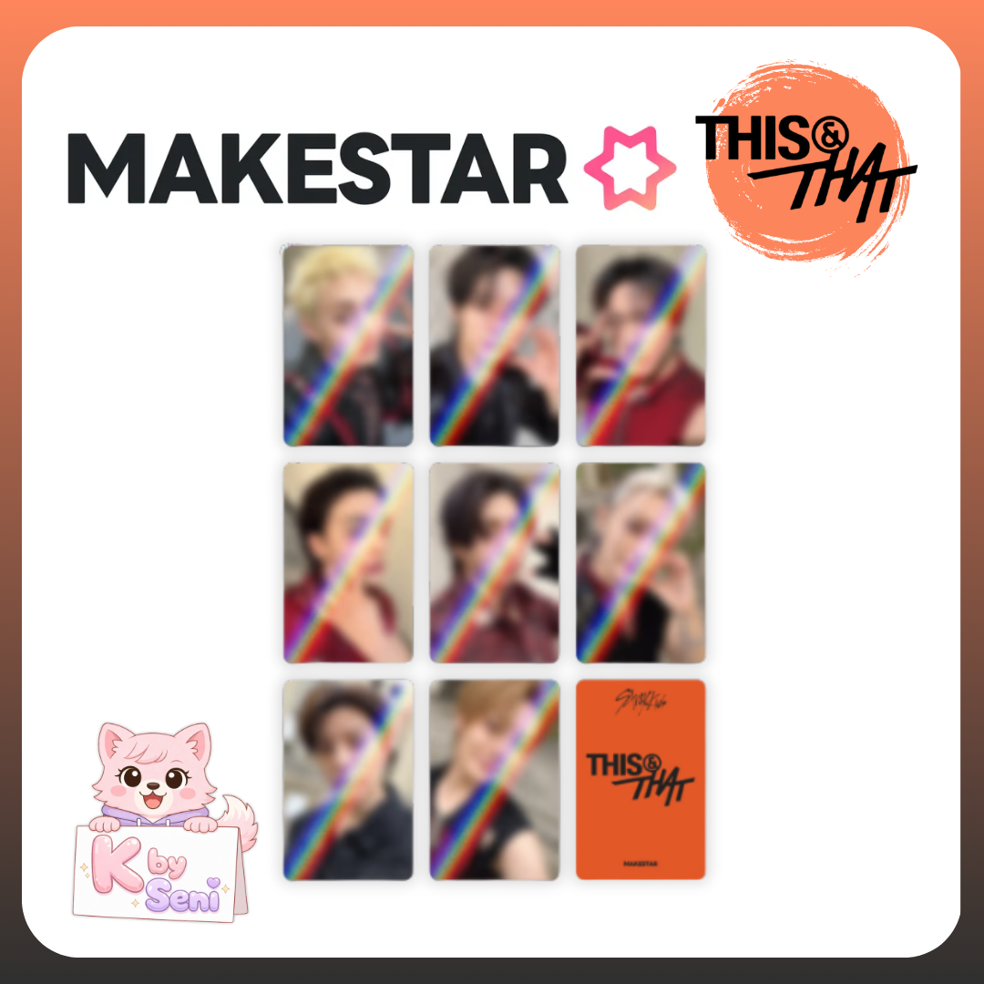 [Pre-Order] Stray Kids Mini Album - 'THIS & THAT' - MAKESTAR (POBS ONLY)