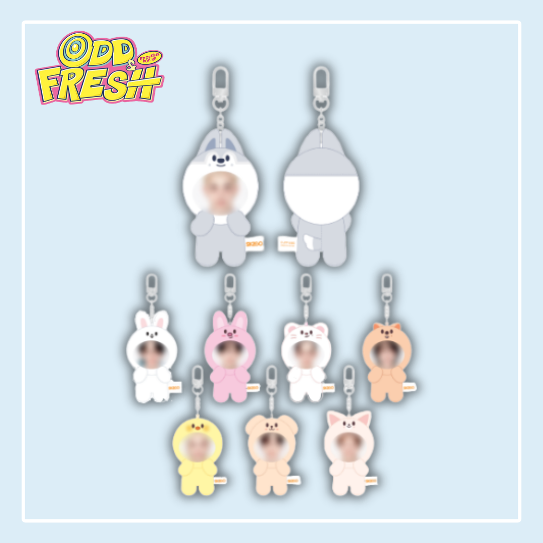 [Pre-Order] Stray Kids - SKZOO CAN BADGE HOLDER SET - ODD&FRESH Official Pop-Up MD