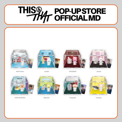 [PRE-ORDER] Stray Kids - SKZOO Acrylic Container Box - 'This & That' POP-UP STORE Official MD