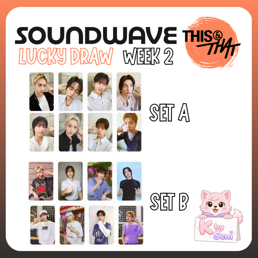 Stray Kids Mini Album - 'THIS & THAT' - SOUNDWAVE LUCKY DRAW WEEK 2 (POBS ONLY)