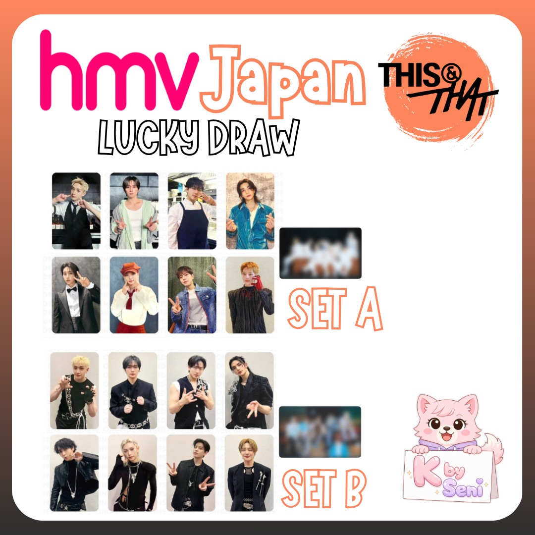 Stray Kids Mini Album - 'THIS & THAT' - HMV JAPAN LUCKY DRAW (POBS ONLY)