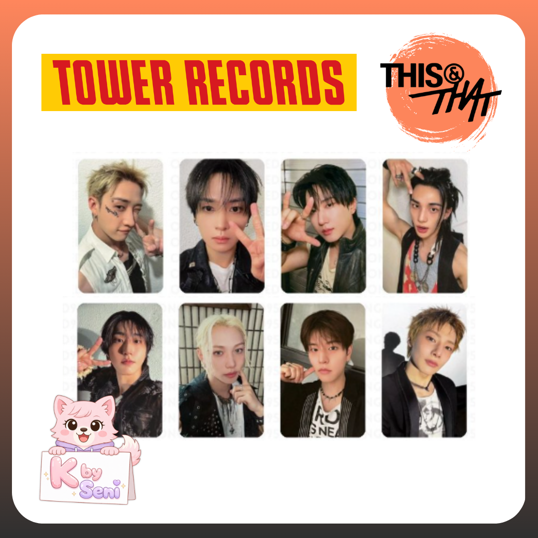 Stray Kids Mini Album - 'THIS & THAT' - TOWER RECORDS JAPAN (POBS ONLY)