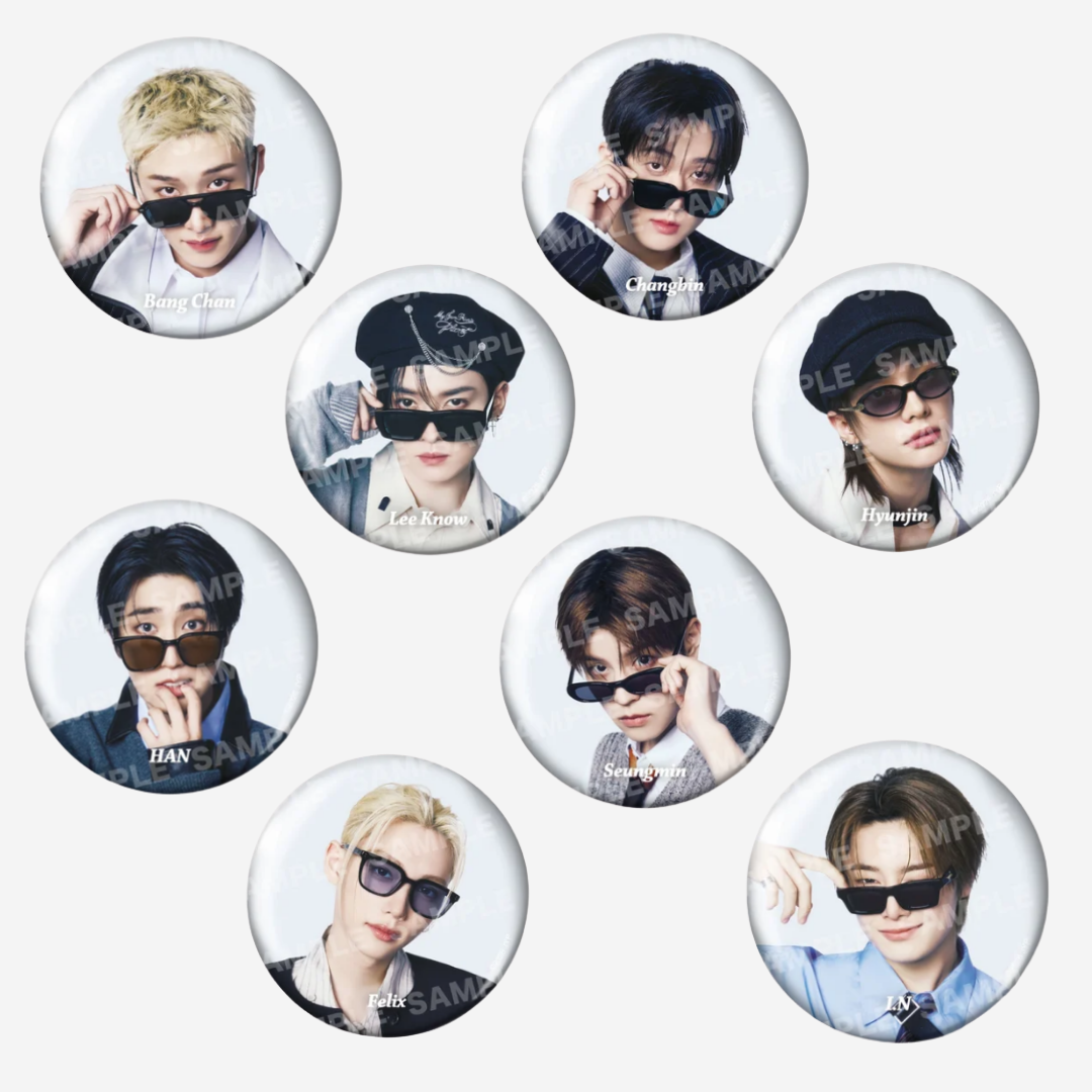 [PRE-ORDER] Stray Kids - PHOTO BADGE B - World Tour <RUN IT JAPAN 2.0> Online Official MD