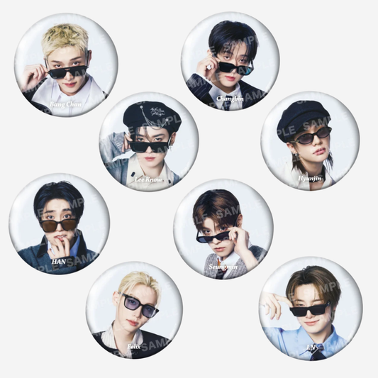 [PRE-ORDER] Stray Kids - PHOTO BADGE B - World Tour <RUN IT JAPAN 2.0> Online Official MD