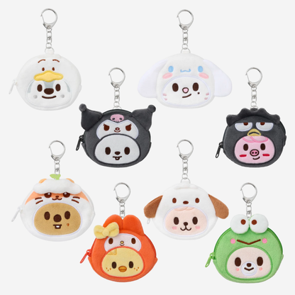 [PRE-ORDER] Stray Kids - SKZOO×SANRIO CHARACTERS BUTTON BADGE POUCH - World Tour <RUN IT JAPAN 2.0> Online Official MD