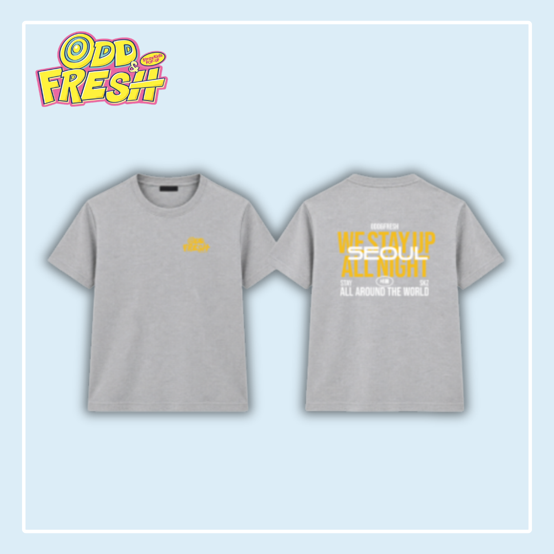 [Pre-Order] Stray Kids - T-SHIRT SEOUL Ver. - ODD&FRESH Official Pop-Up MD