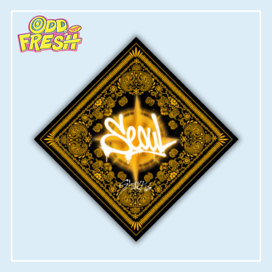 [Pre-Order] Stray Kids - BANDANA SEOUL Ver. - ODD&FRESH Official Pop-Up MD