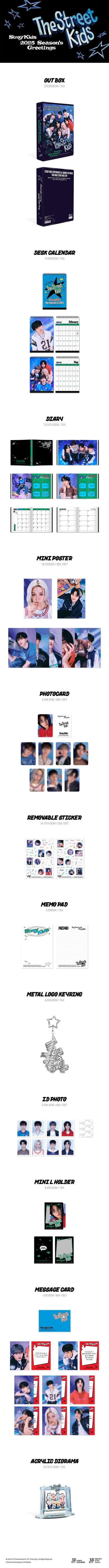 (Second-hand) Stray Kids 'Street Kids' Season's Greetings 2025