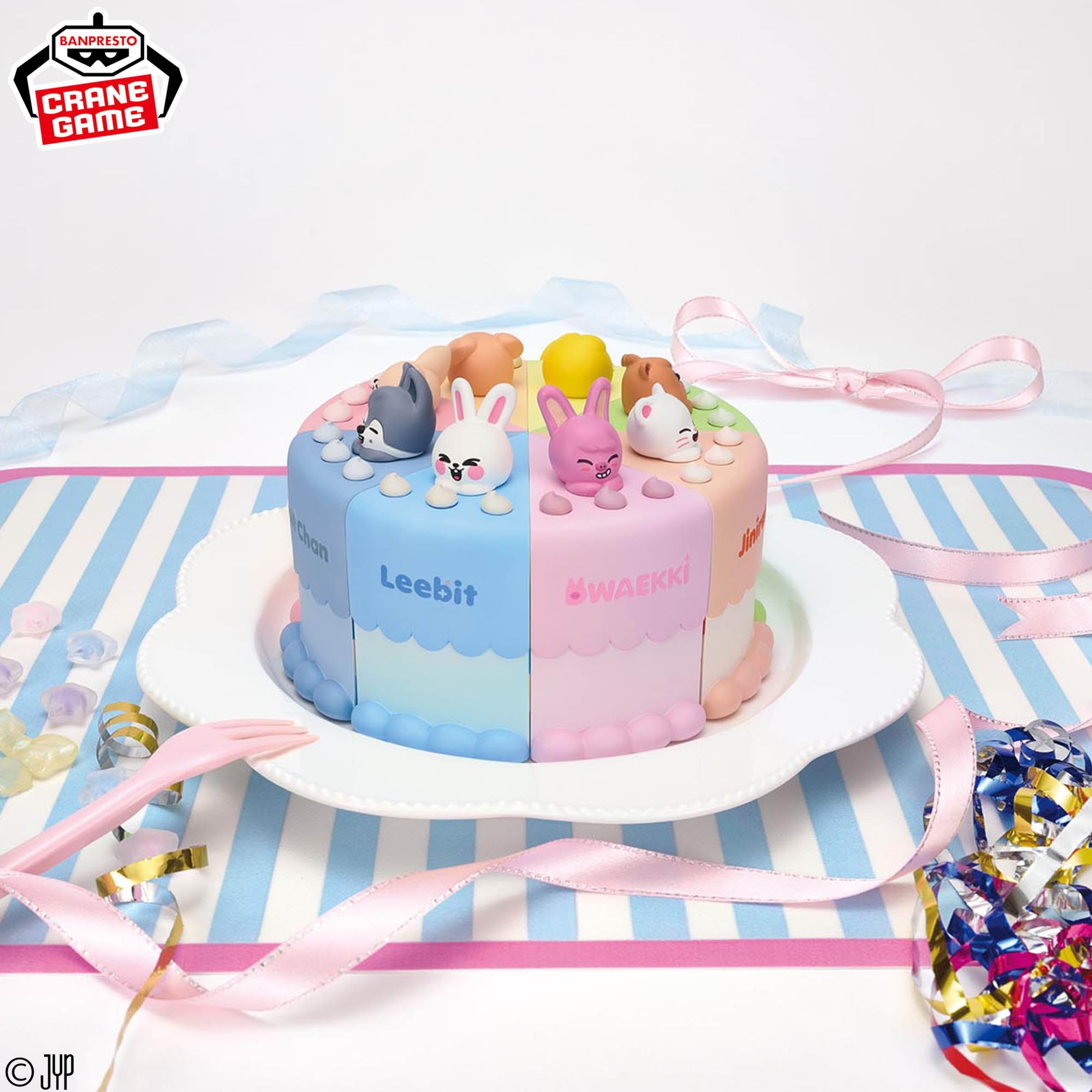 SKZOO BIRTHDAY CAKE コレクション 4種セット SKZOO BIRTHDAY CAKE Collection Gashapon (MEMBER CHOICE) – Kbyseni