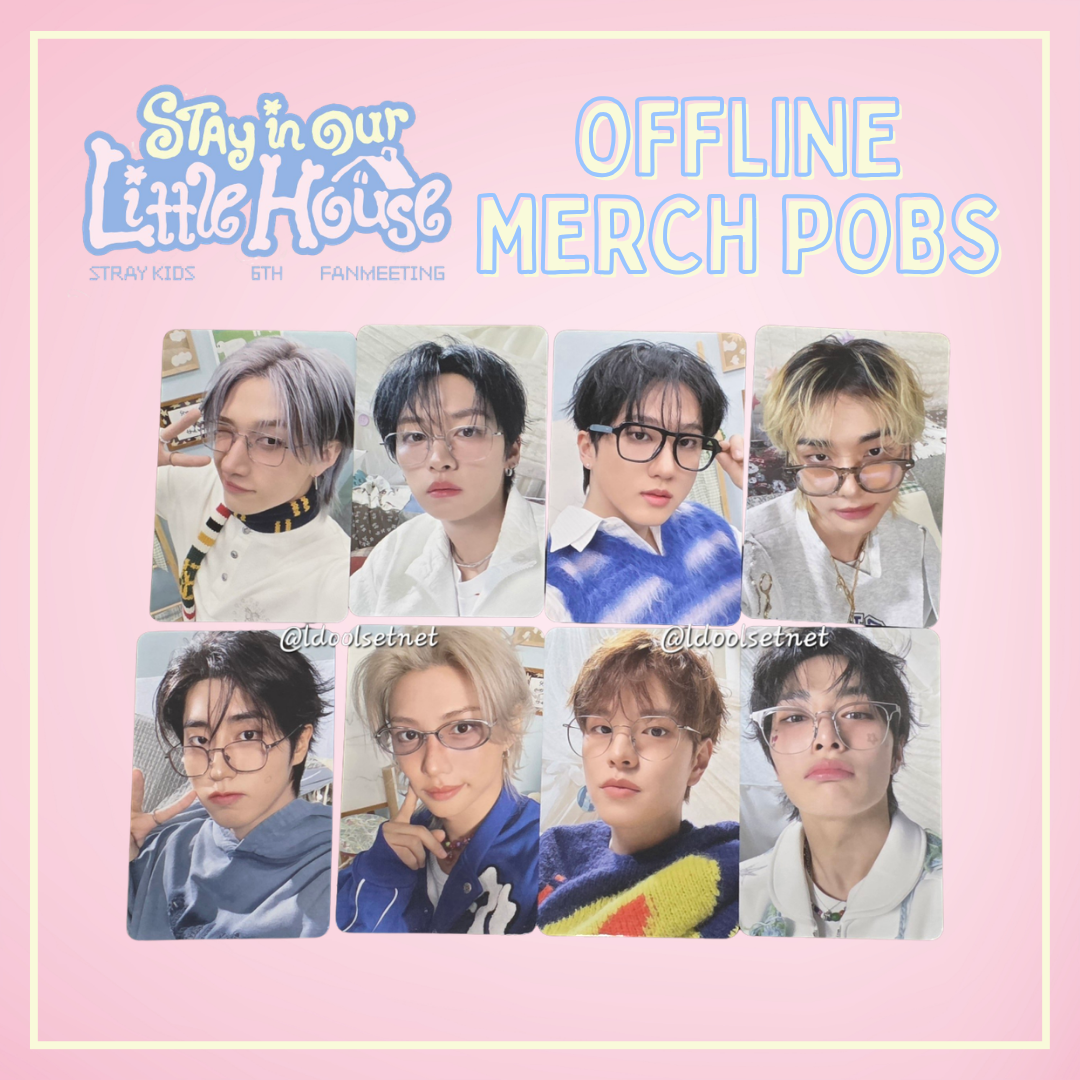 Stray Kids 6TH FANMEETING - 'STAY in Our Little House' - Offline merch POBS