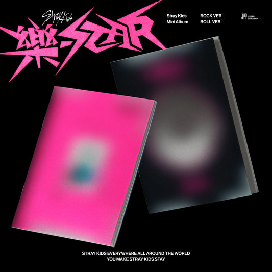 Stray Kids Mini Album ROCK-STAR (ROCK VER., ROLL VER.)