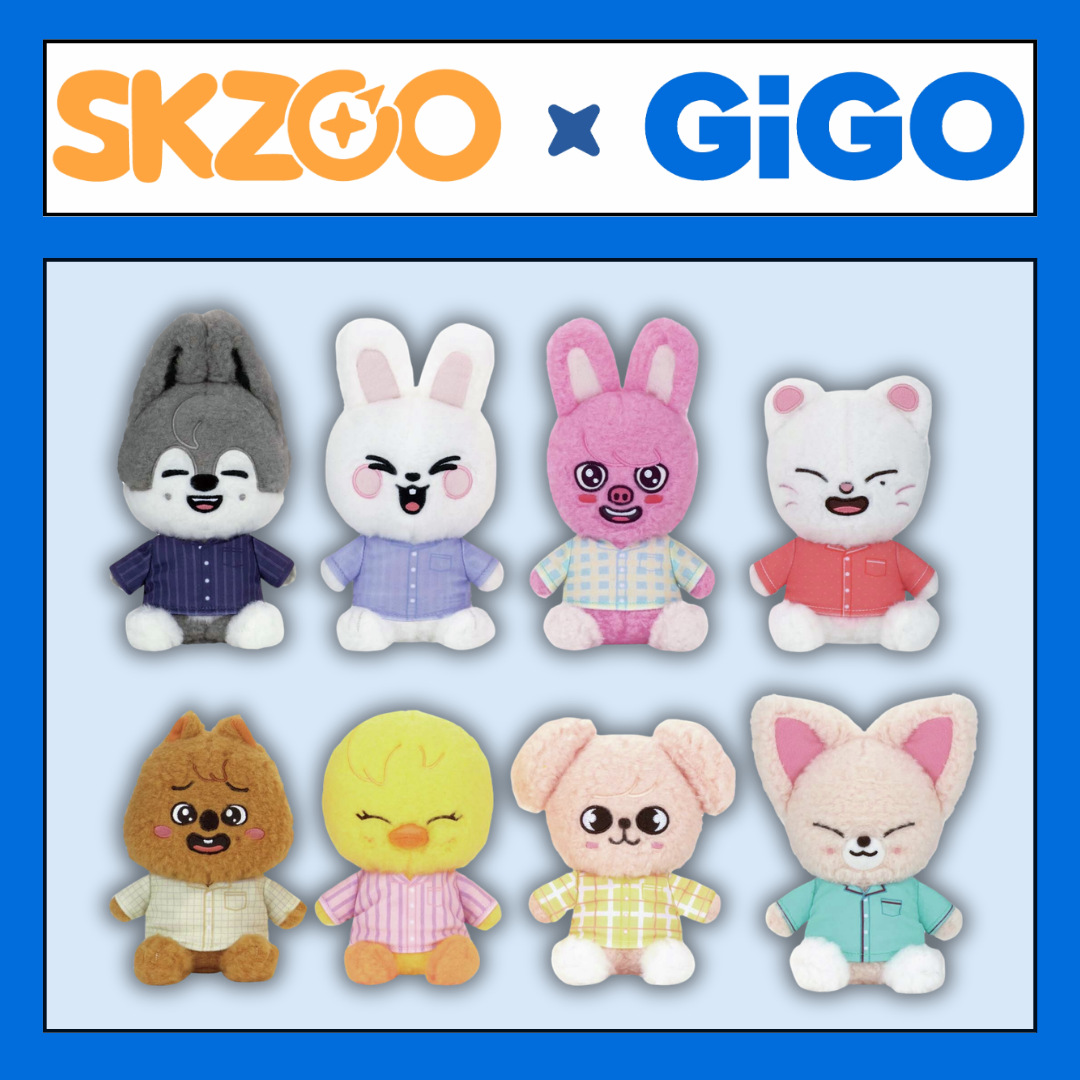 [PRE-ORDER] SKZOO Fluffy Boa Pajama Plush Toy [SKZOO × GiGO - Exclusive]
