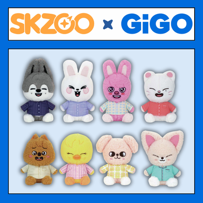 [PRE-ORDER] SKZOO Fluffy Boa Pajama Plush Toy [SKZOO × GiGO - Exclusive]