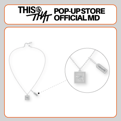 [PRE-ORDER] Stray Kids - Necklace - 'This & That' POP-UP STORE Official MD