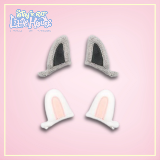 [RESTOCK] SKZOO PLUSH HAIR PIN - Stray Kids 6TH FANMEETING - 'STAY in Our Little House' Official MD