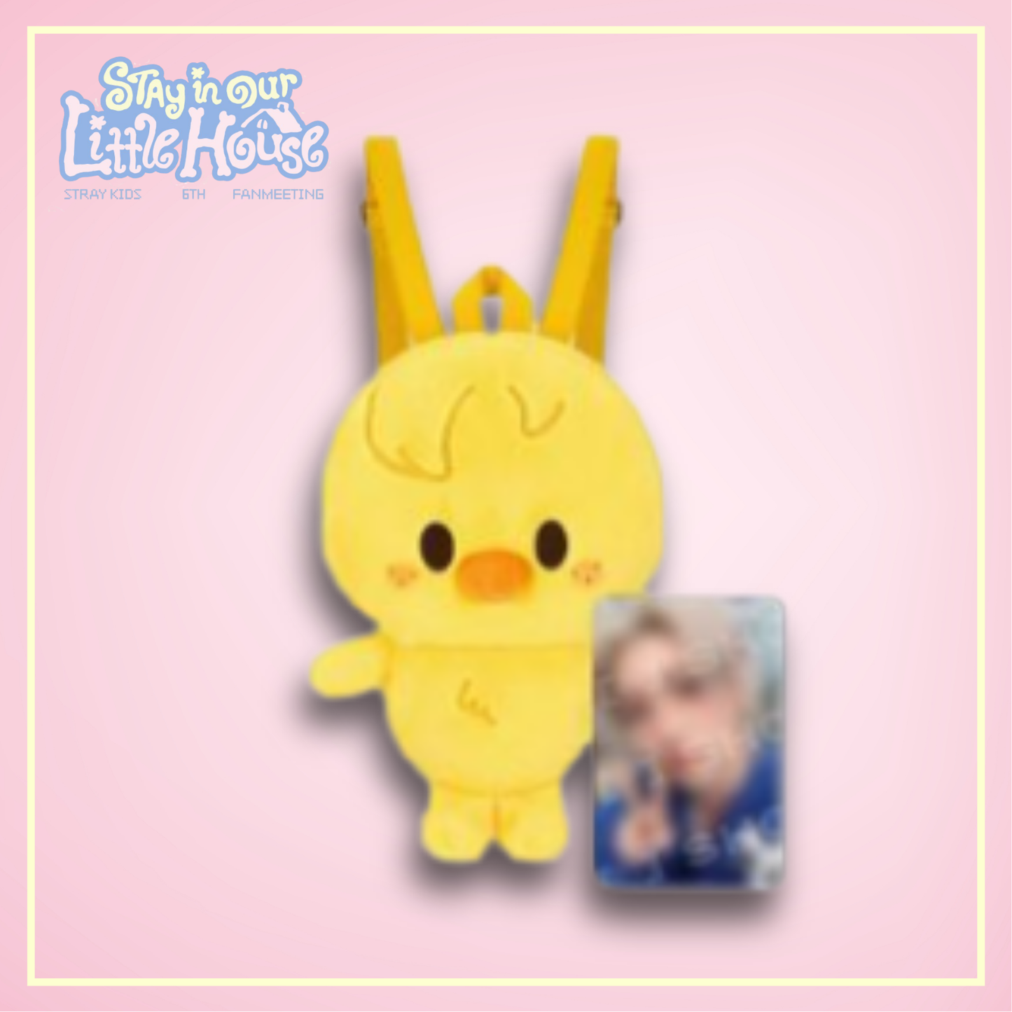 [RESTOCK] SKZOO PLUSH BACKPACK (BbokAri) - Stray Kids 6TH FANMEETING - 'STAY in Our Little House' Official MD