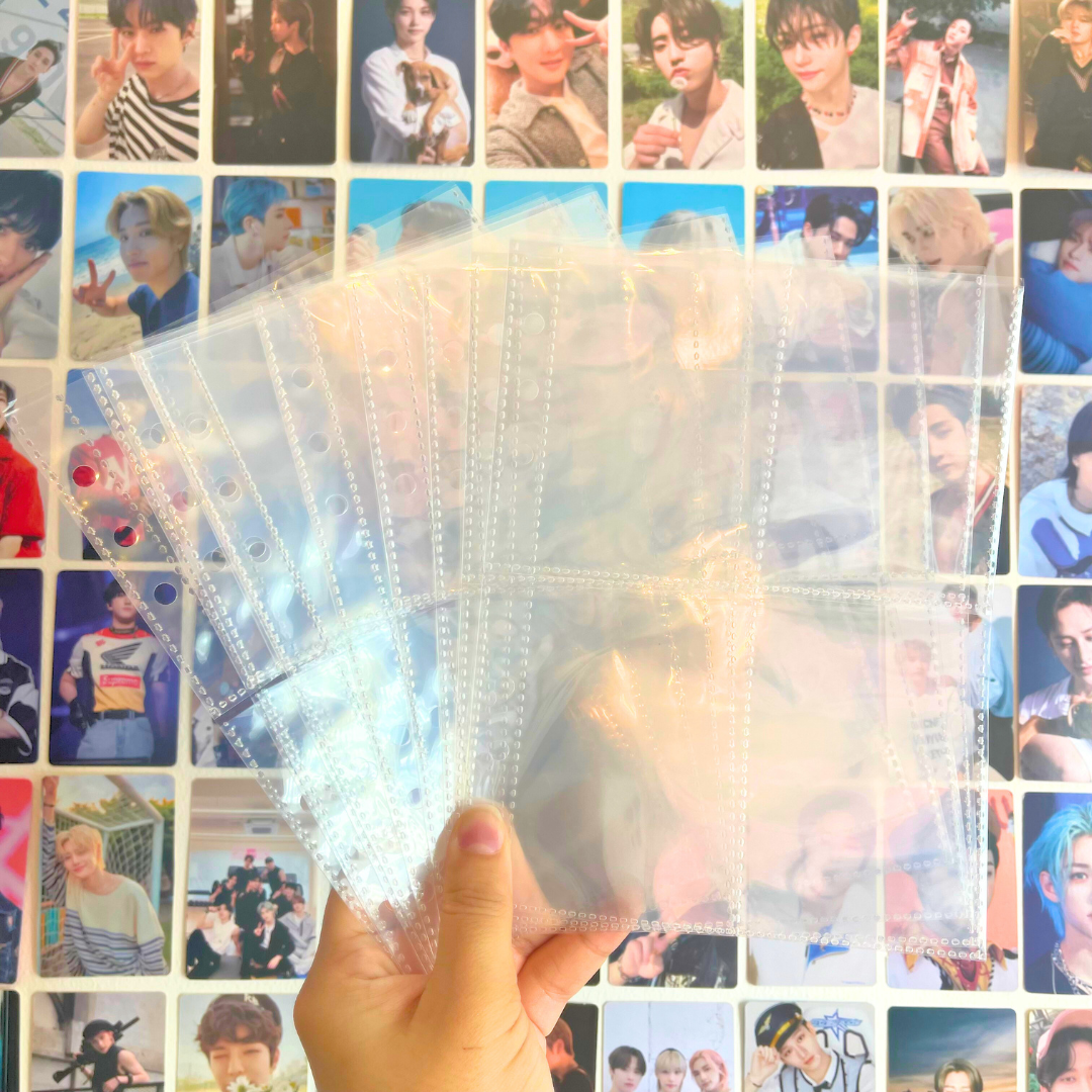 A5 Double-Sided 4 Pocket Pages 10pcs