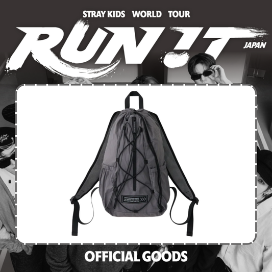 [PRE-ORDER] Stray Kids - PORTABLE BACKPACK - World Tour <RUN IT JAPAN> Online Official MD