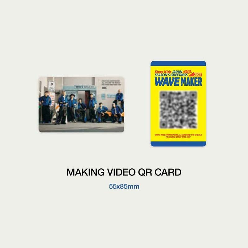 [PRE-ORDER] Stray Kids JAPAN SEASON’S GREETINGS 2027 “WAVE MAKER” (SHOP CHOICE)