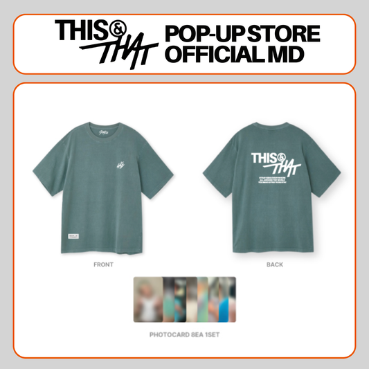 [PRE-ORDER] Stray Kids - T-Shirt - 'This & That' POP-UP STORE Official MD