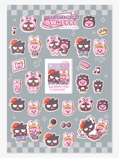 [PRE-ORDER] Stray Kids - SKZOO×SANRIO CHARACTERS STICKER - World Tour <RUN IT JAPAN 2.0> Online Official MD