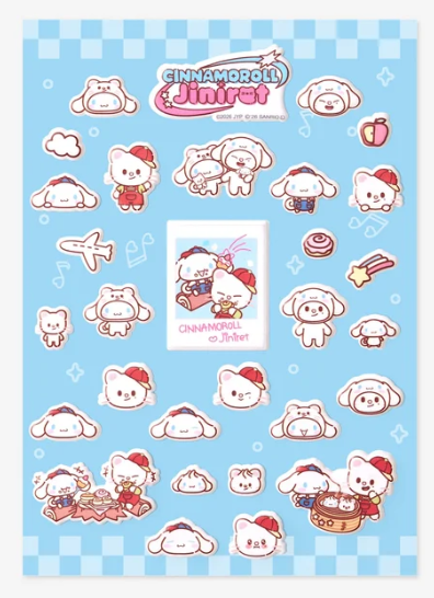 [PRE-ORDER] Stray Kids - SKZOO×SANRIO CHARACTERS STICKER - World Tour <RUN IT JAPAN 2.0> Online Official MD