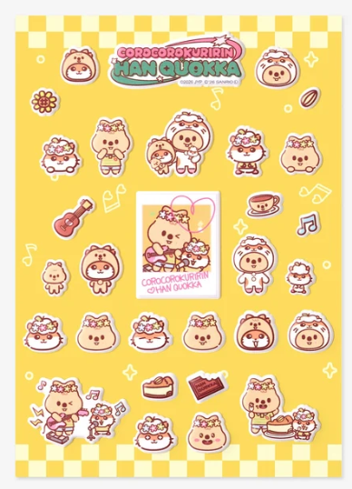[PRE-ORDER] Stray Kids - SKZOO×SANRIO CHARACTERS STICKER - World Tour <RUN IT JAPAN 2.0> Online Official MD