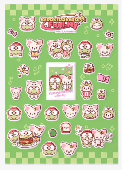 [PRE-ORDER] Stray Kids - SKZOO×SANRIO CHARACTERS STICKER - World Tour <RUN IT JAPAN 2.0> Online Official MD