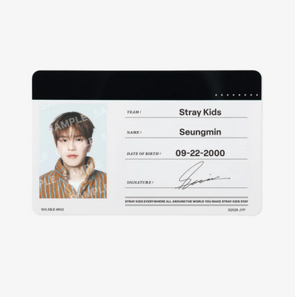 [PRE-ORDER] Stray Kids - PROFILE CARD SET - World Tour <RUN IT JAPAN> Online Official MD