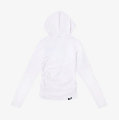 [PRE-ORDER] Stray Kids - HOOD LONG SLEEVE T-SHIRT / WHITE - World Tour <RUN IT JAPAN 2.0> Online Official MD
