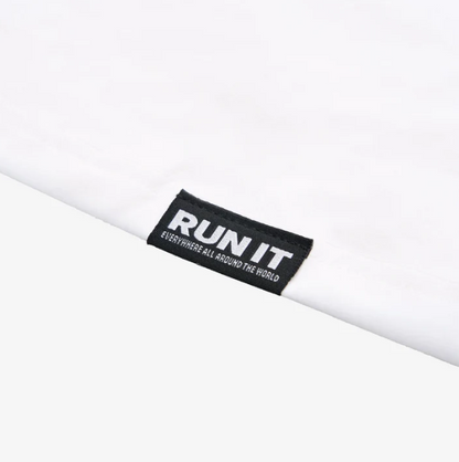 [PRE-ORDER] Stray Kids - HOOD LONG SLEEVE T-SHIRT / WHITE - World Tour <RUN IT JAPAN 2.0> Online Official MD